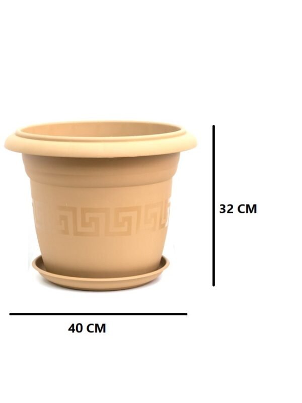 حوض بلاستيك مزخرف G-08